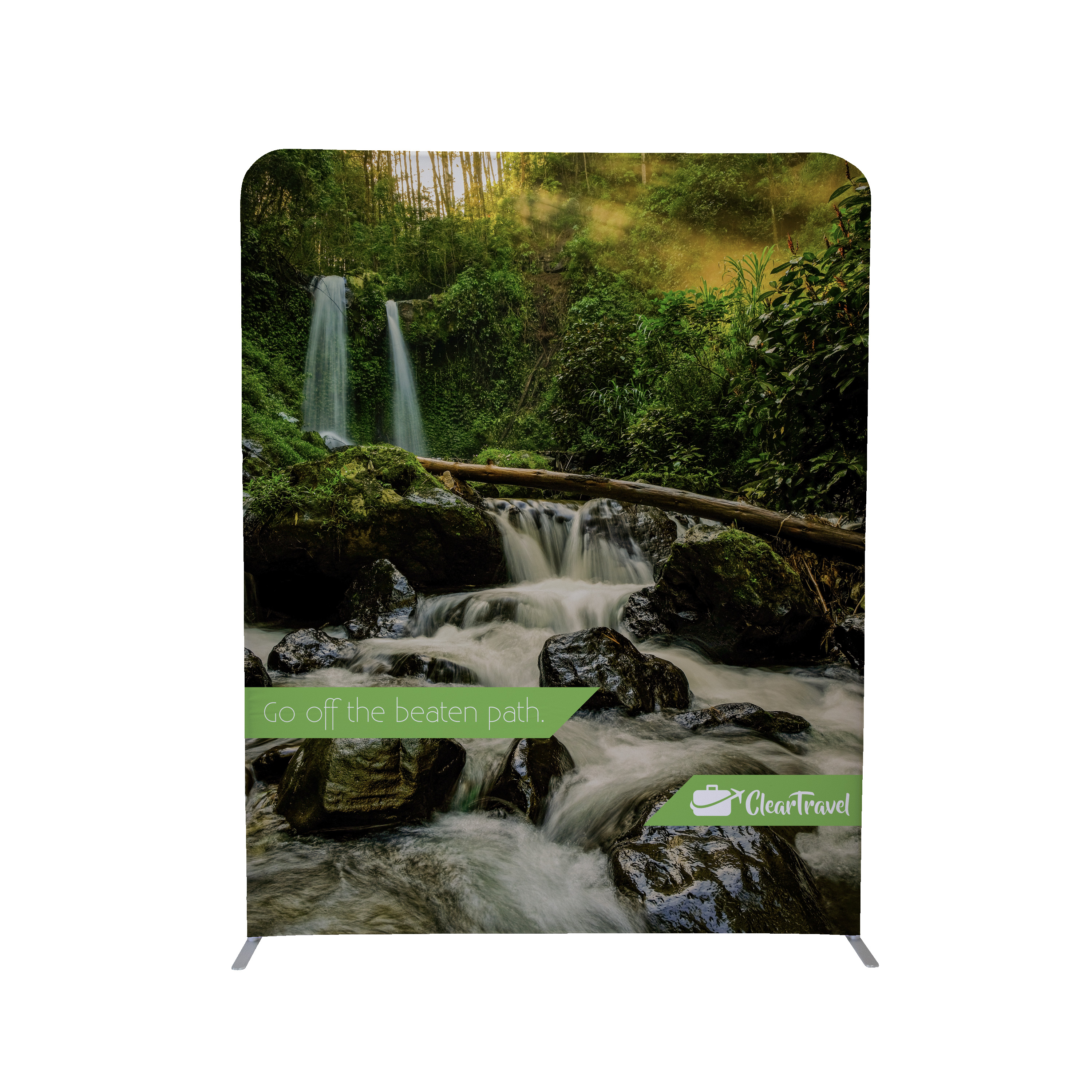 6'W x 90"H EuroFit Straight Wall Kit (Biodegradable Fabric) 3