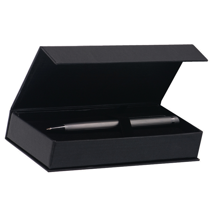Black Magnetic Pen Box