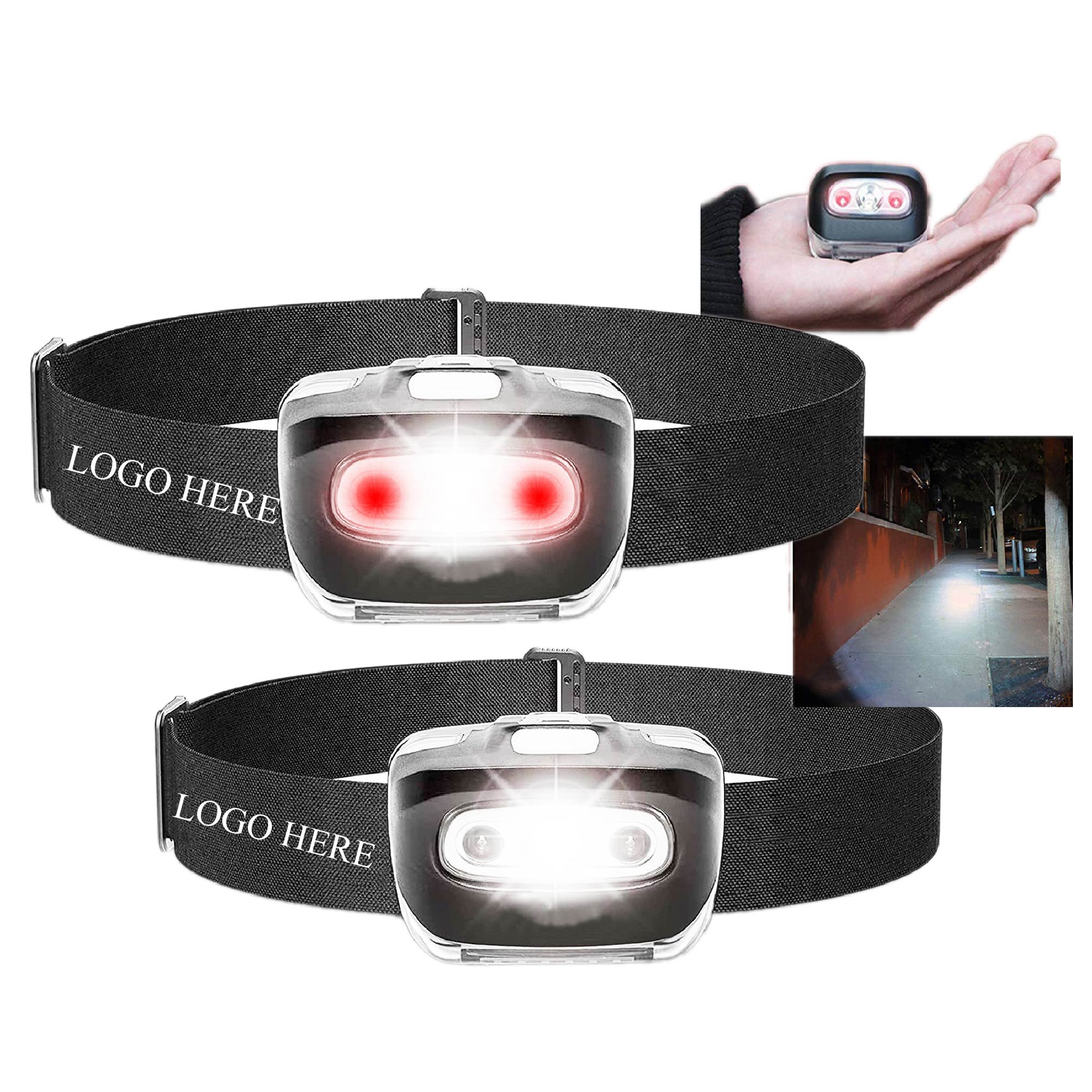 Rechargeable Headlamp with Long Battery Life 1