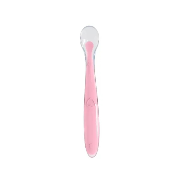 Silicone Baby Feeding Spoon - BPA-Free Soft Tip Fork 1