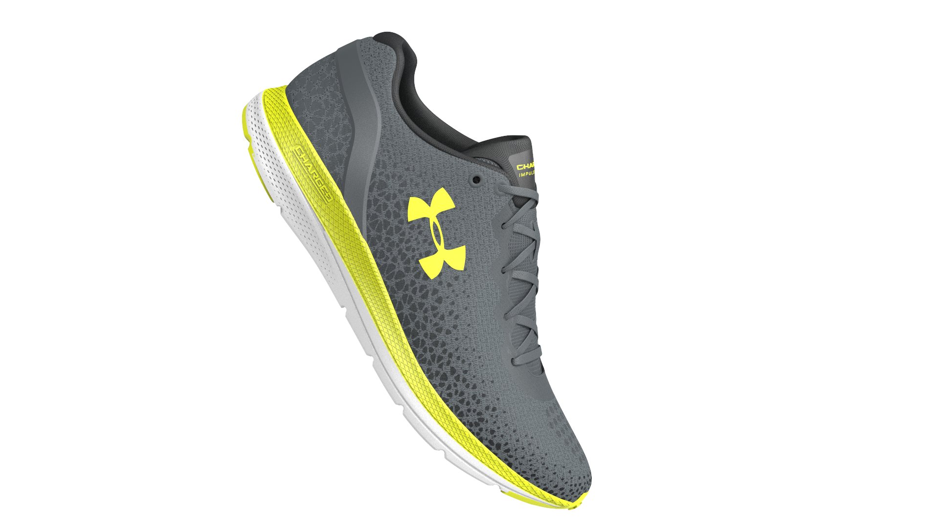 UA Charged Impulse Knit Men's Running Shoes, custom athletic wear with logo imprint 4