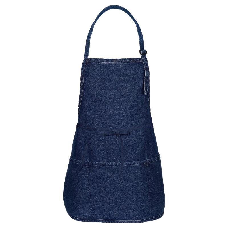 NEW Kitch Style Bib Apron - Basic denim 2