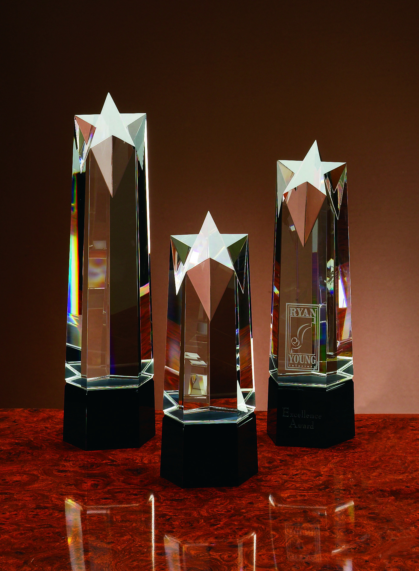10" Jet Crystal Ultra Star Award 1