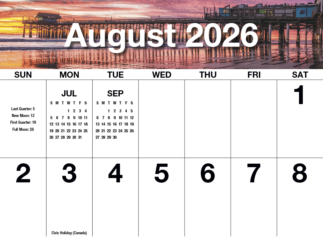 HotLine® Products Big Numbers Appointment Calendar - Stapled 25