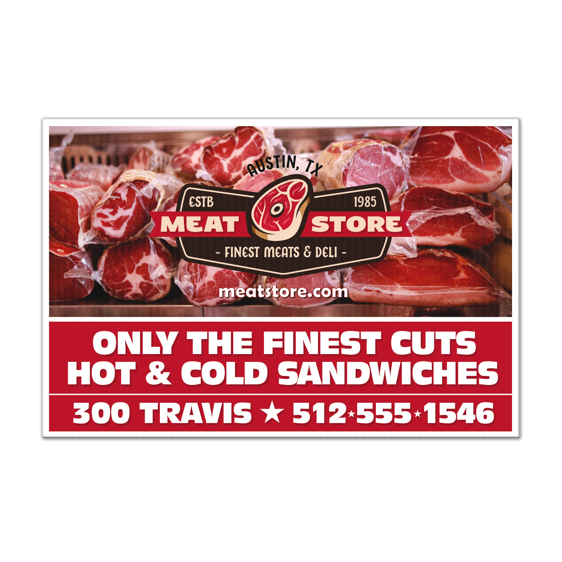 24" x 36" Yard Signs - Digital Full Color Imprint 4