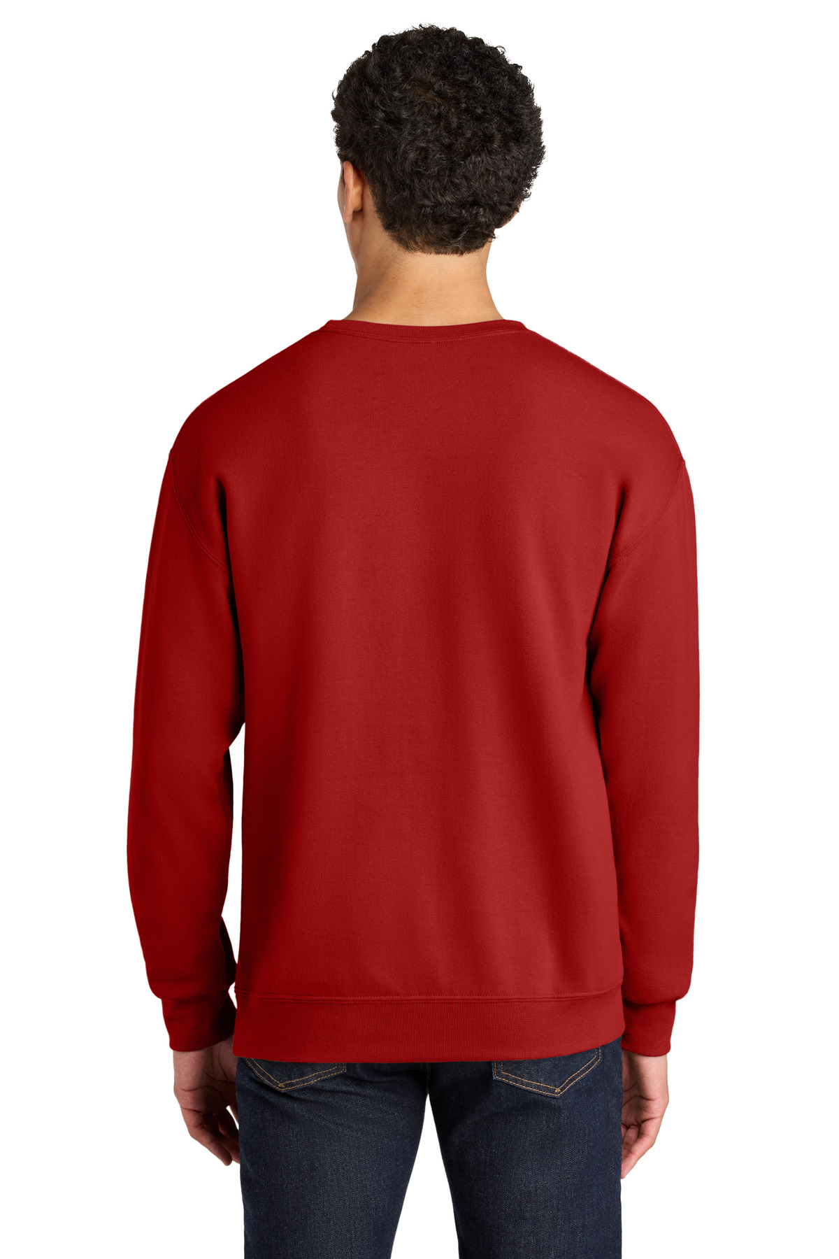 Jerzees Ultimate Unisex CVC Ring Spun Crewneck Sweatshirt IC48M 20