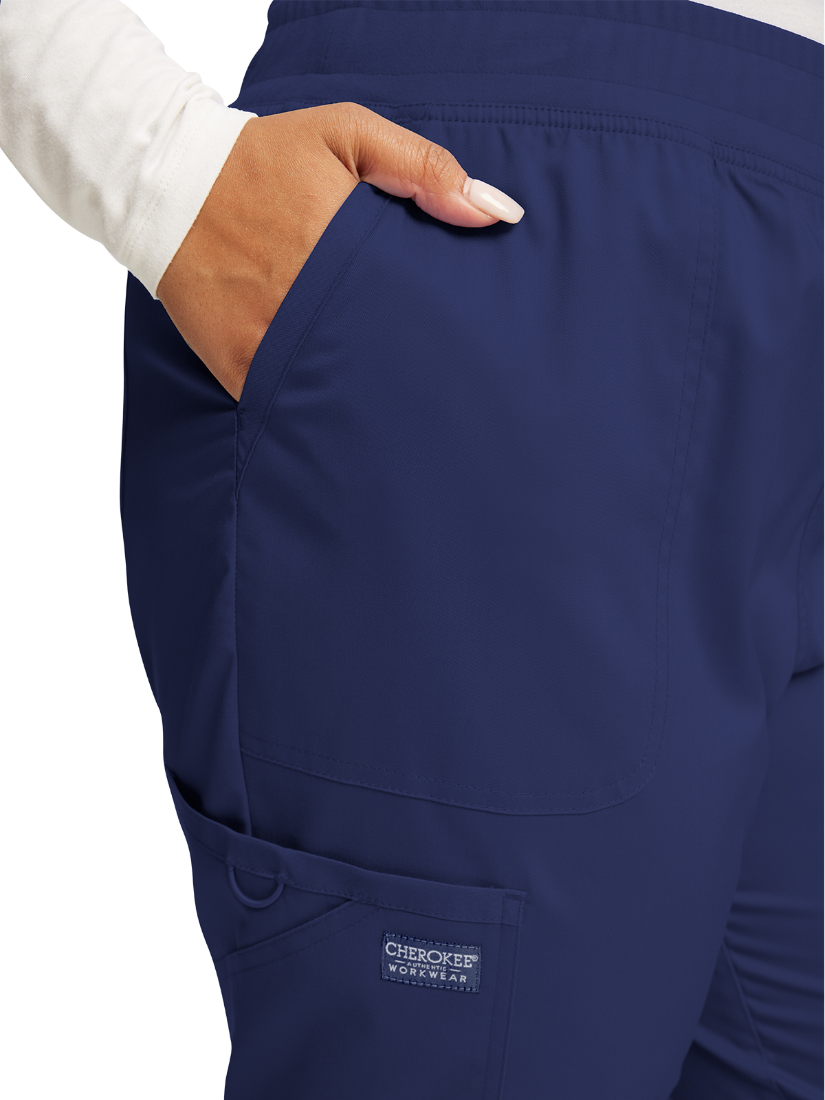 Cherokee - Workwear Revolution - Women's 5-Pocket Mid Rise Jogger Pant 17