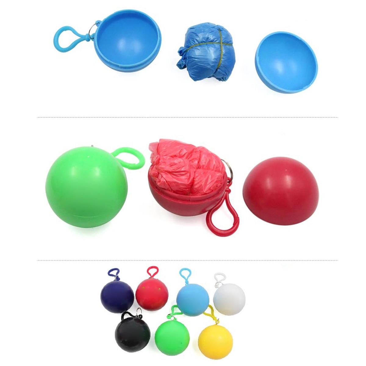 Disposable Keychain Raincoat 3