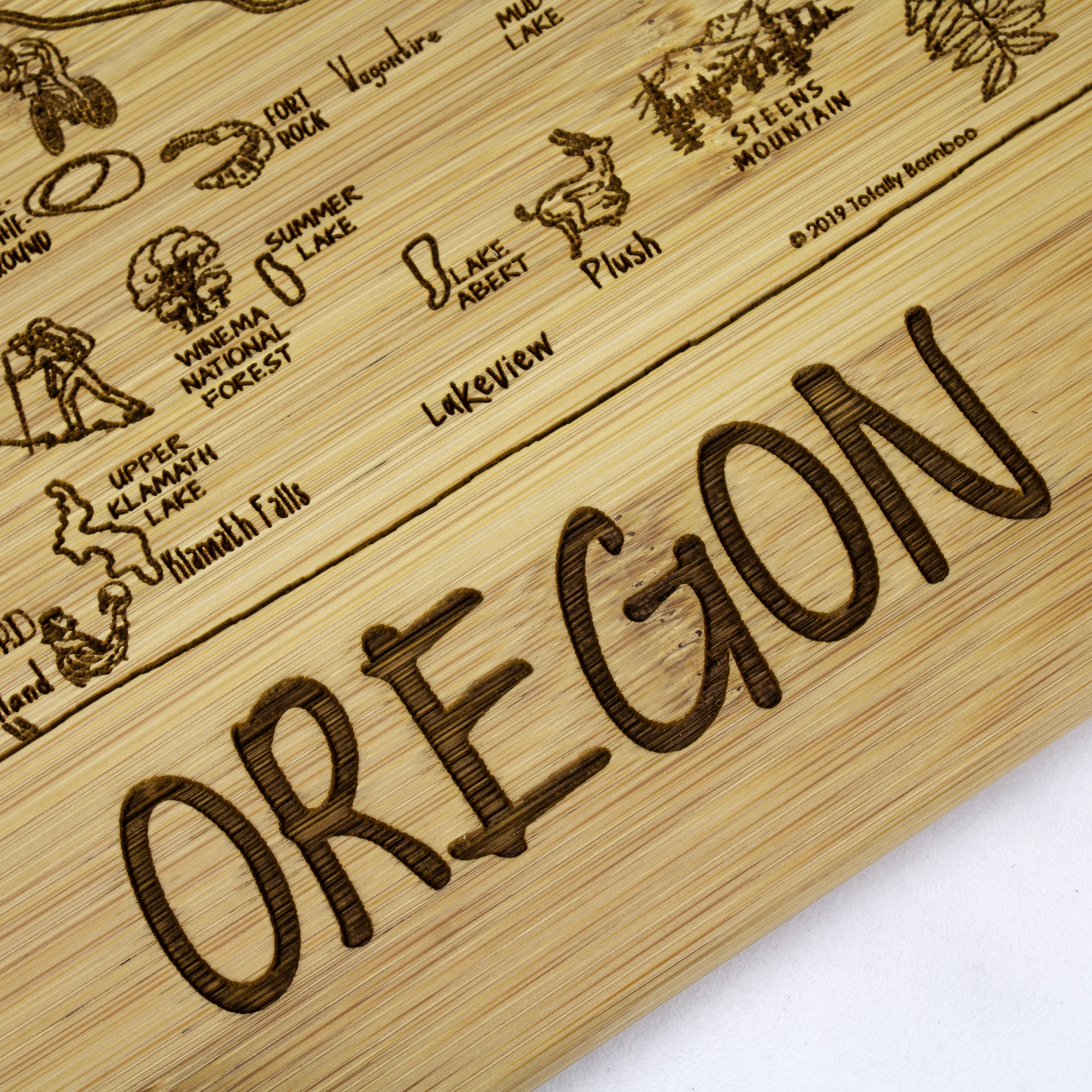 A Slice of Life Oregon Serving & Cutting Board 2