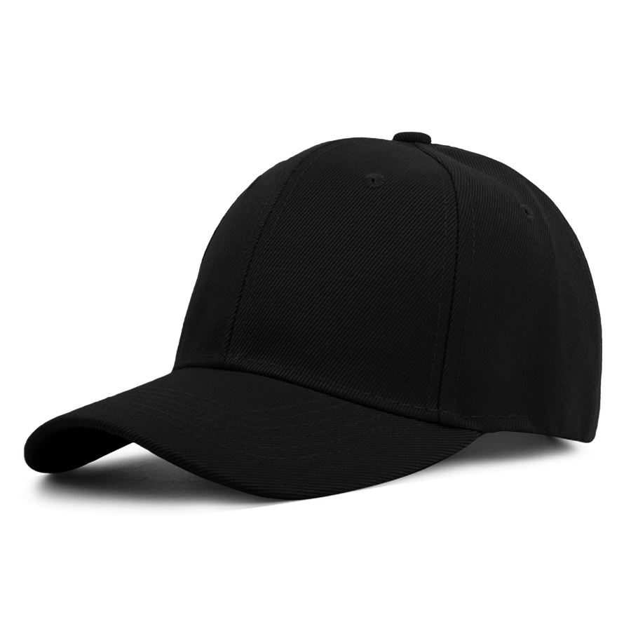 Stock Solid Color Polyester 6-Panel Cap 18
