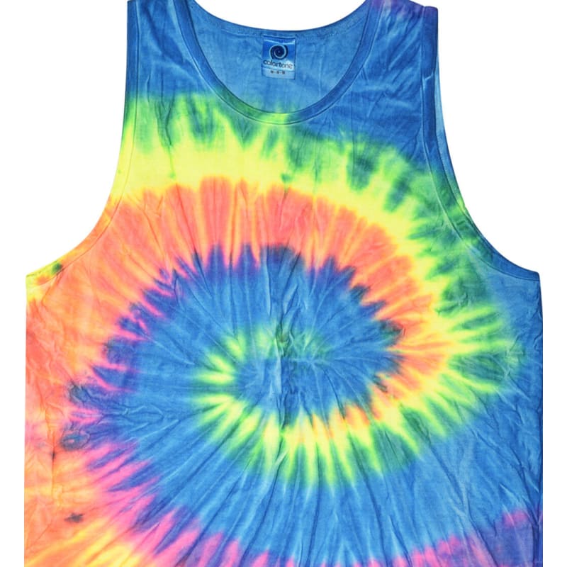 Tie-Dye Adult 5.4 Oz. 100% Cotton Tank Top 3
