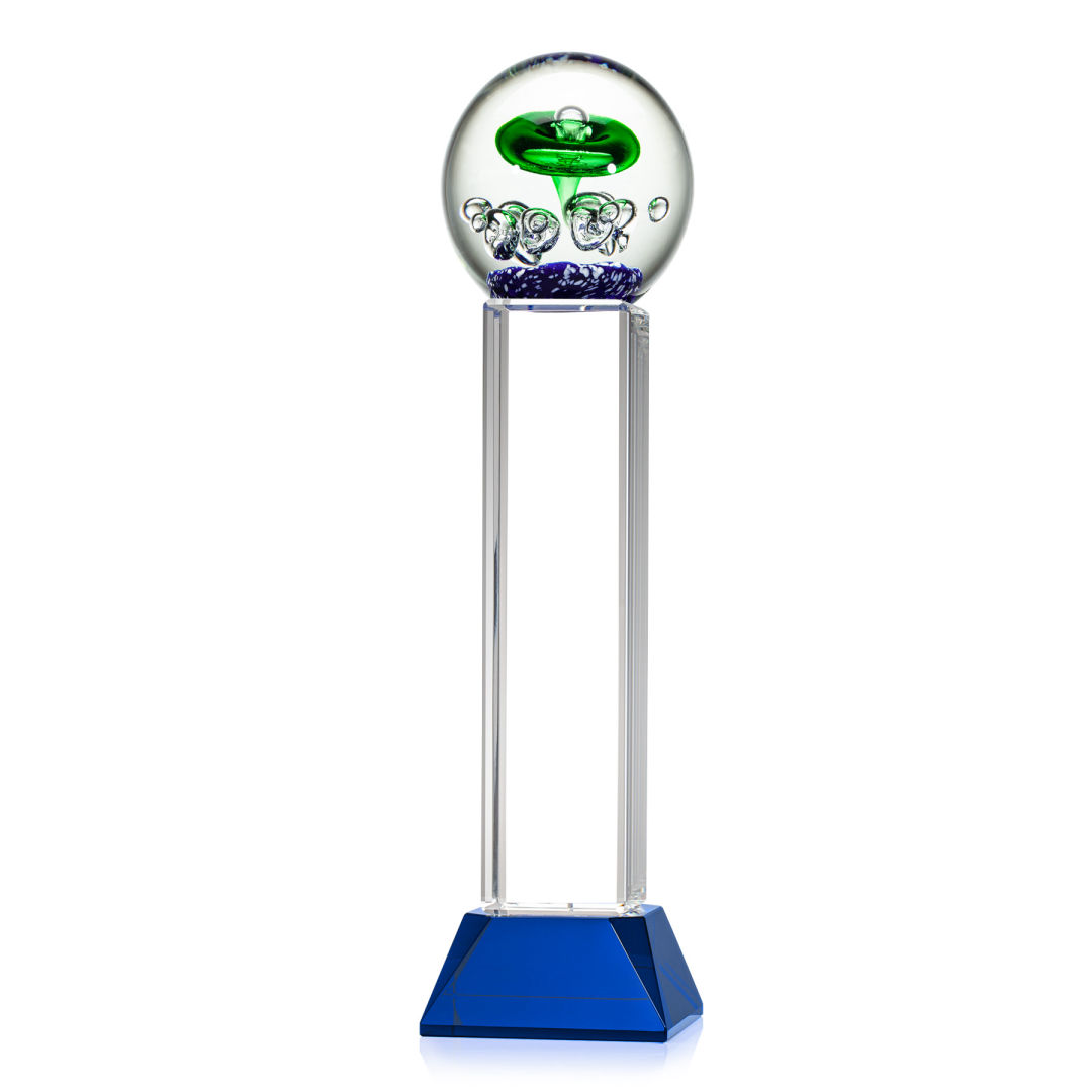 Aquarius Award on Stowe Base - Blue 5