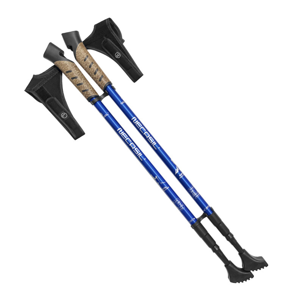 Ultralight Adjustable Aluminum Trekking Poles 2