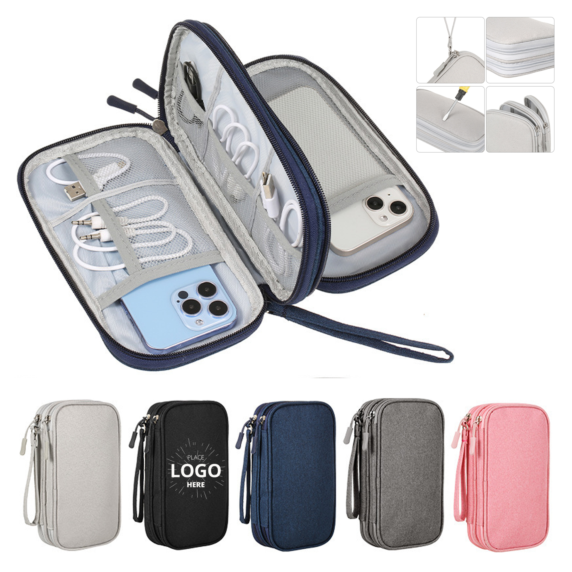 Electronics Organizer Travel Case 1