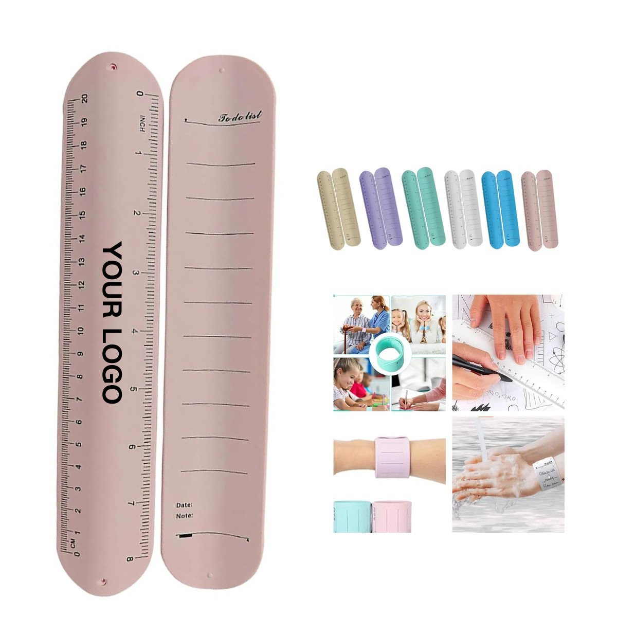 Reusable Memo Band with Printed Ruler 8