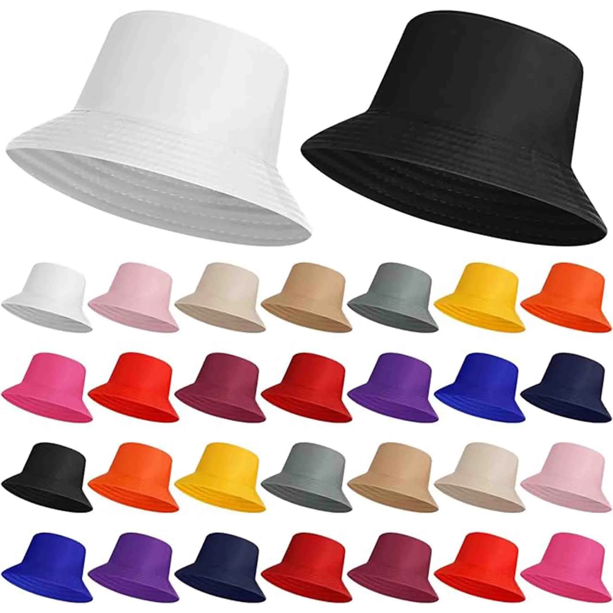 Unisex Athletic Bucket Hat Solid Colors
