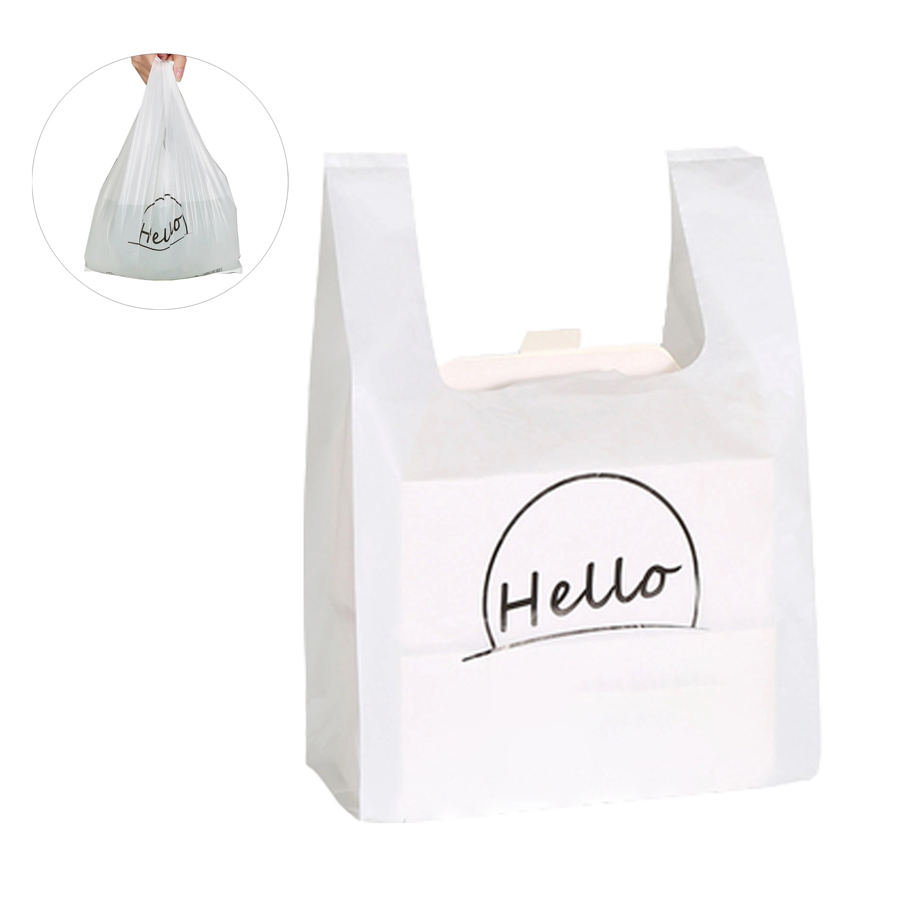 Recyclable Degradable Plastic Bag 2