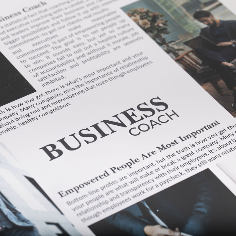 8.5" X 14" Brochures 5