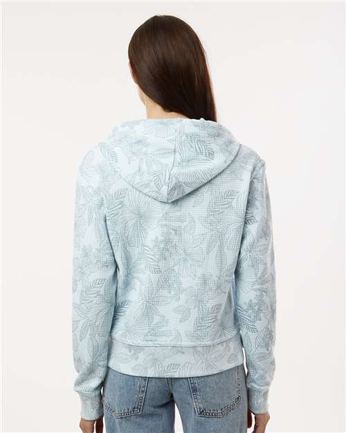 Women's Maddie Floral Print Hooded Sweatshirt - W24105 7