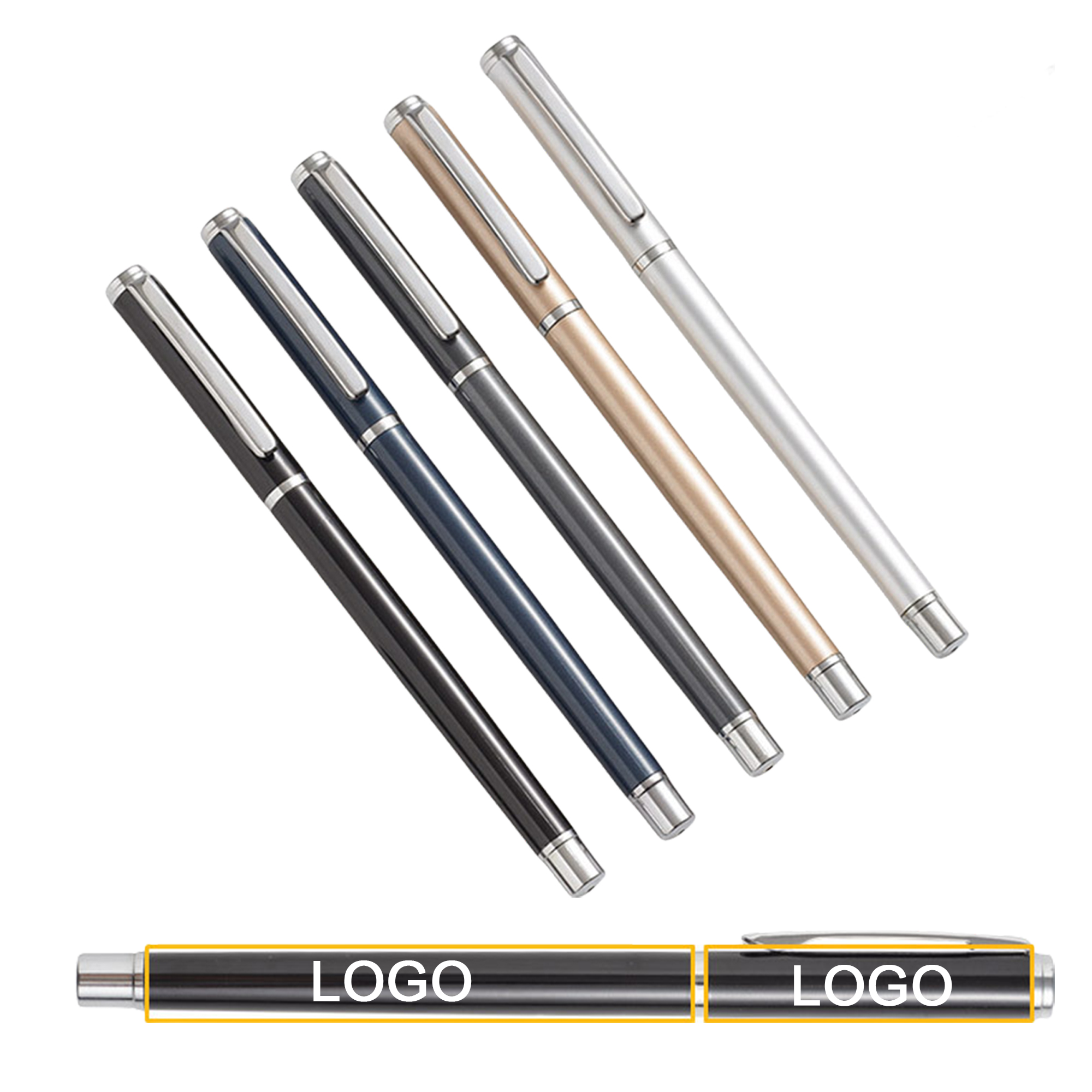 Sleek Aluminum Alloy Gel Pen 2