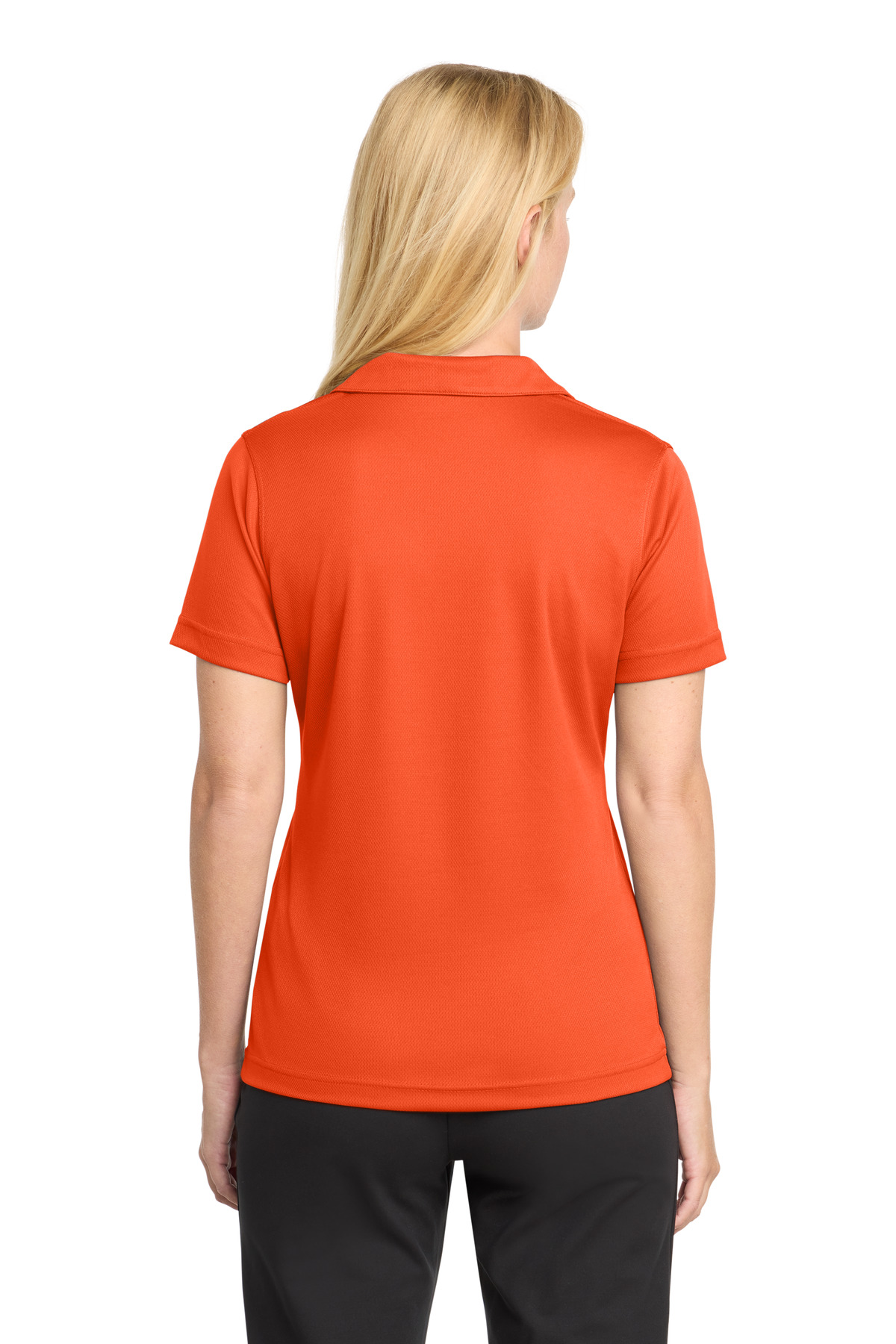 Sport-Tek Women's Dri-Mesh V-Neck Polo. L469 89