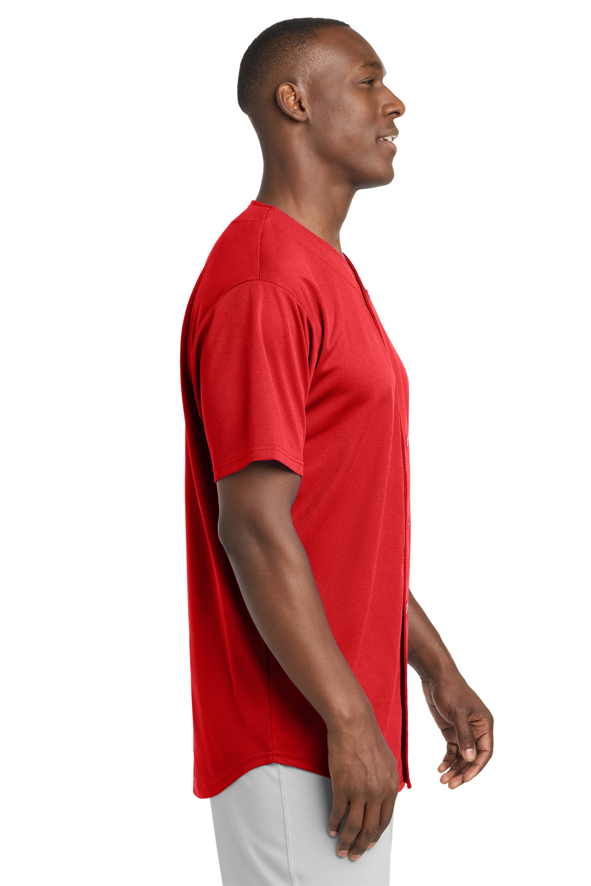 Sport-Tek PosiCharge Tough Mesh Full-Button Jersey. ST220 30