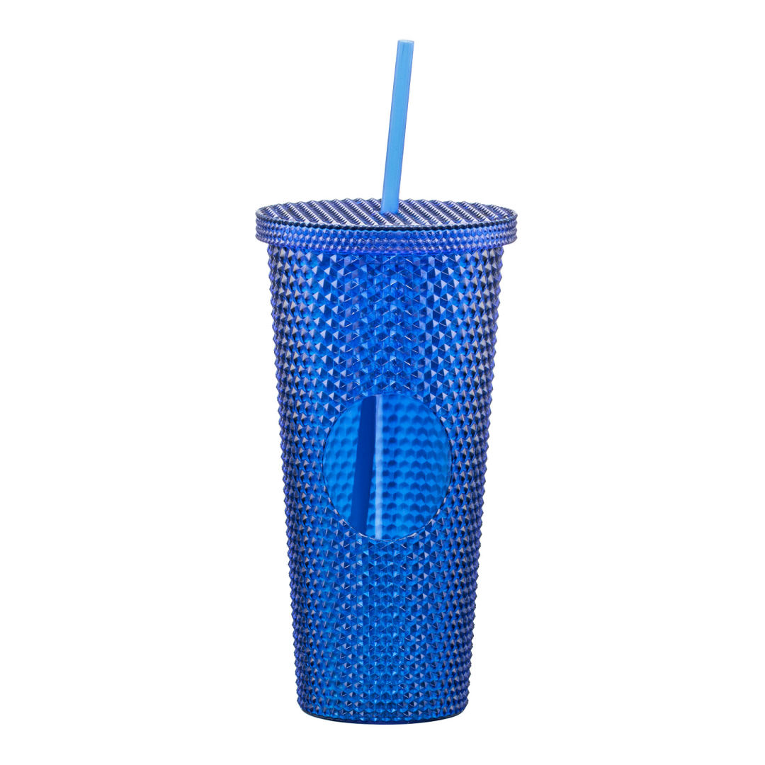 Crenshaw Textured Tumbler w/ Straw - 21oz 1