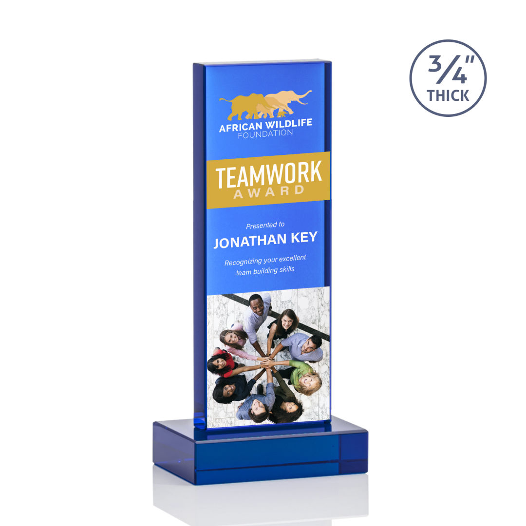 Hathaway VividPrint™ Award - Blue 15