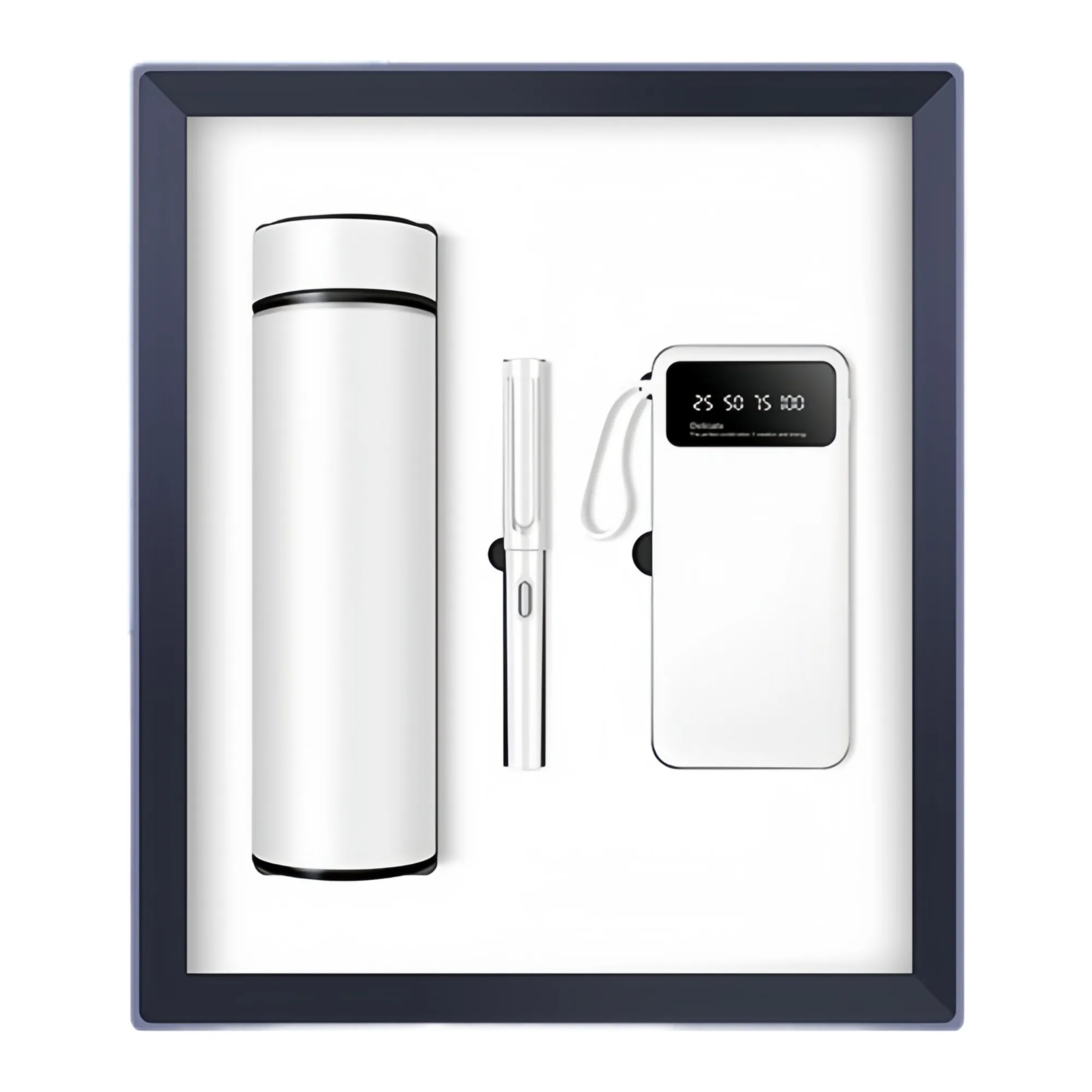 Power Bank Tumbler and Pen Business Gift Set 9