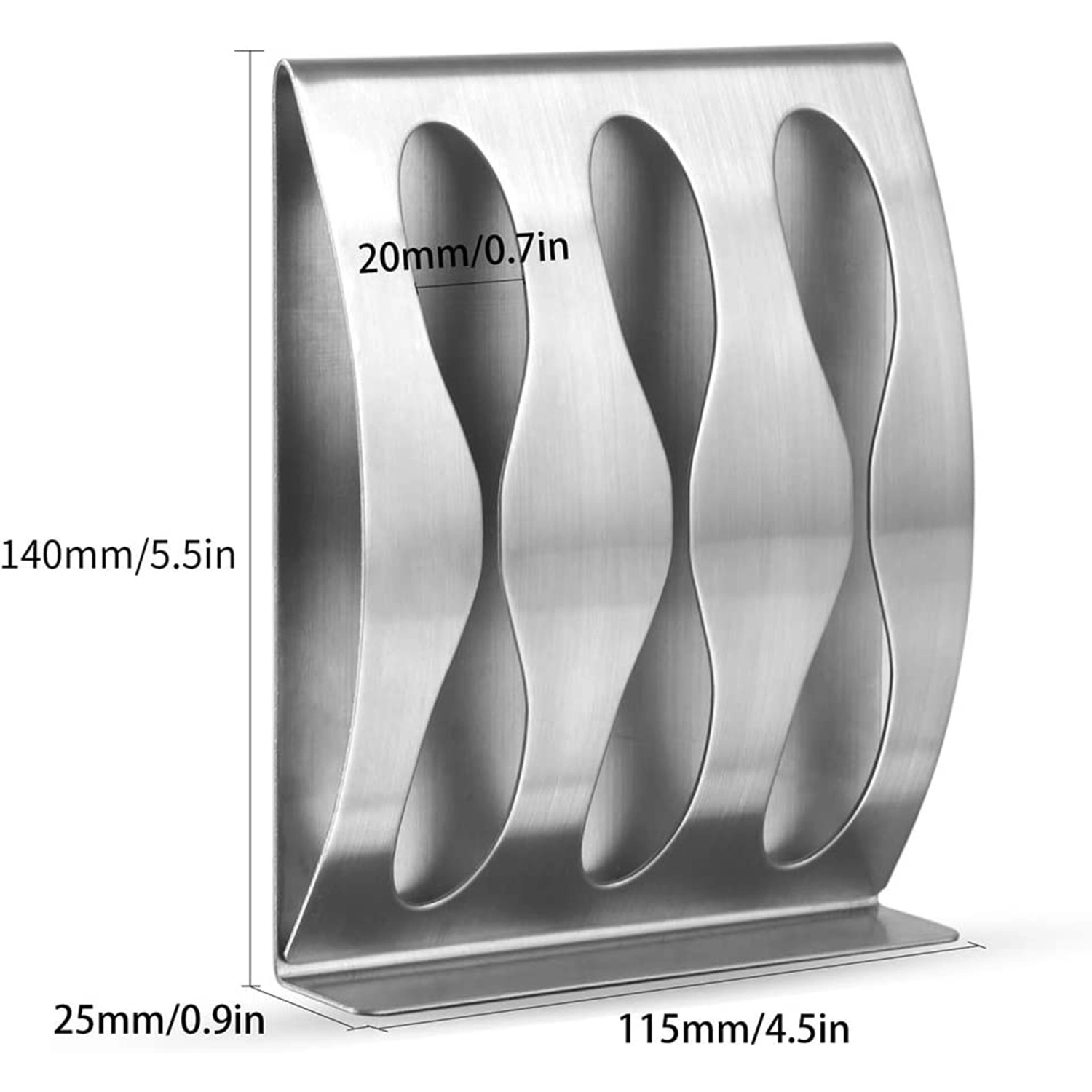 3-Hole Wall-Mounted Toothbrush Holder 4