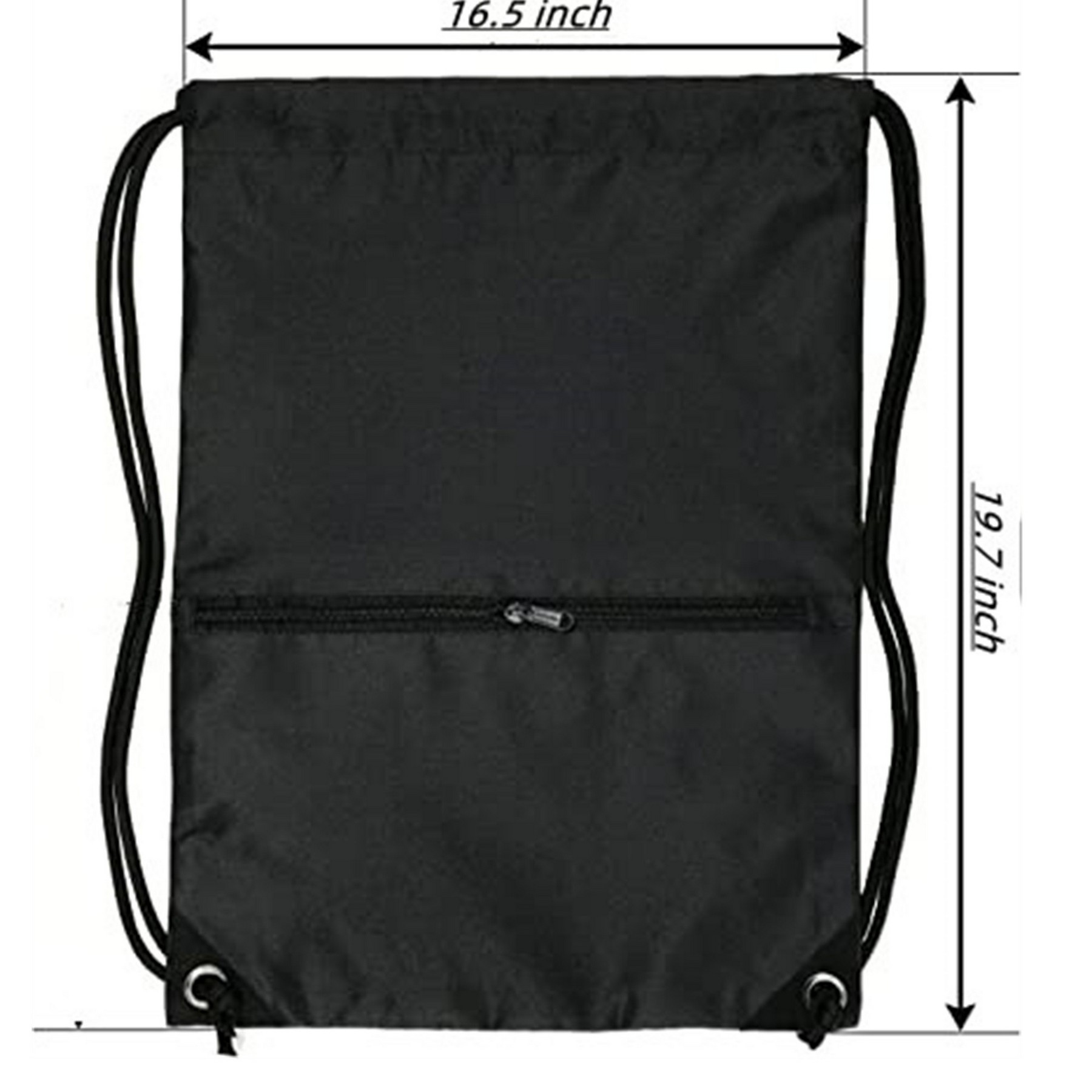 Drawstring Backpack Bag Sport Gym Sackpack 2