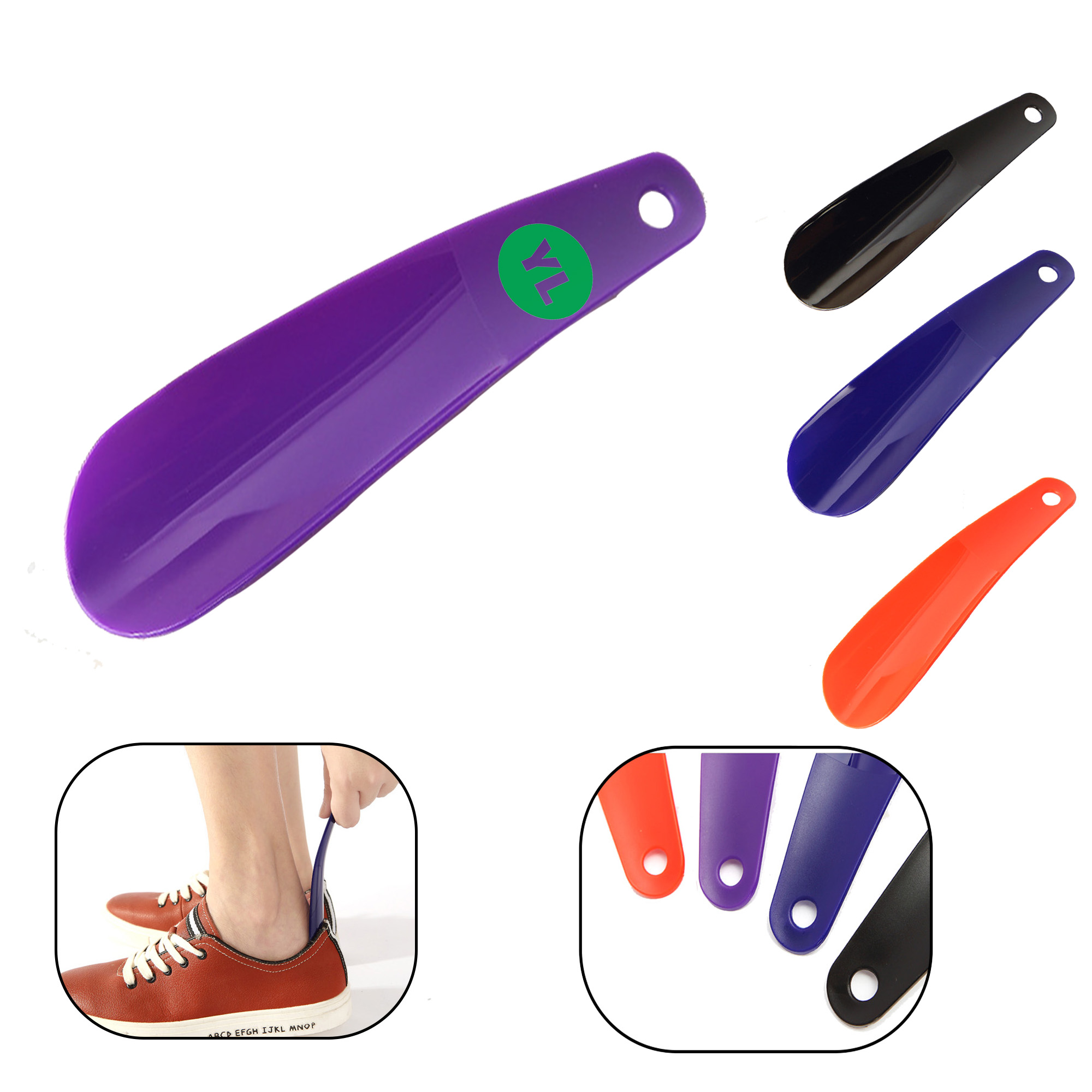 Durable Plastic Handle Shoe Horn 2