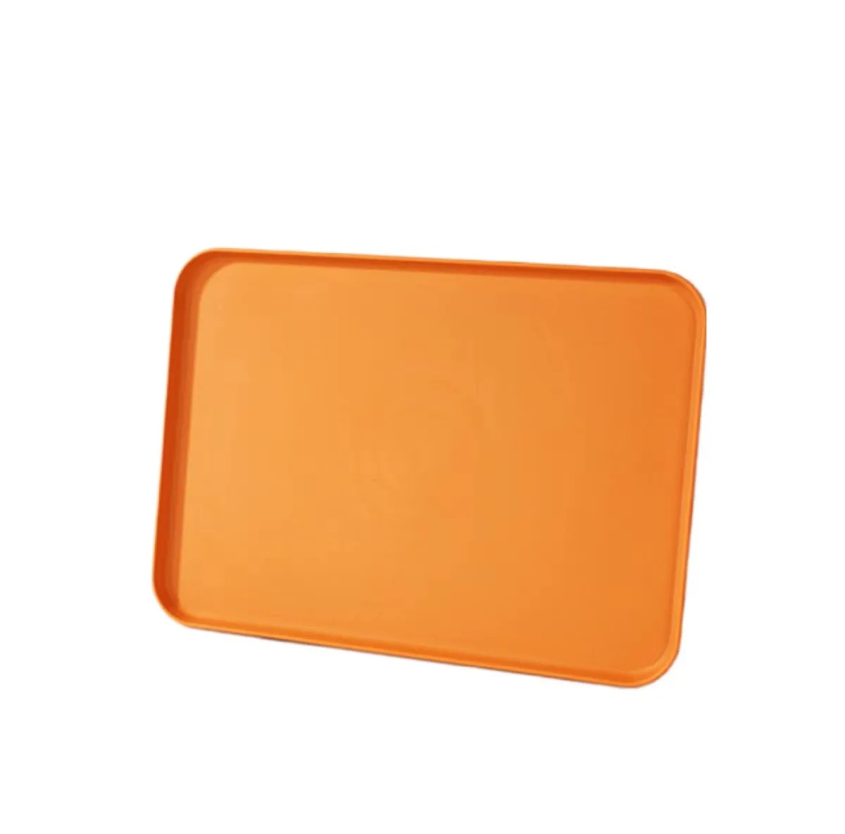 Fast Food Wheat Straw Rectangular Serving Tray 5