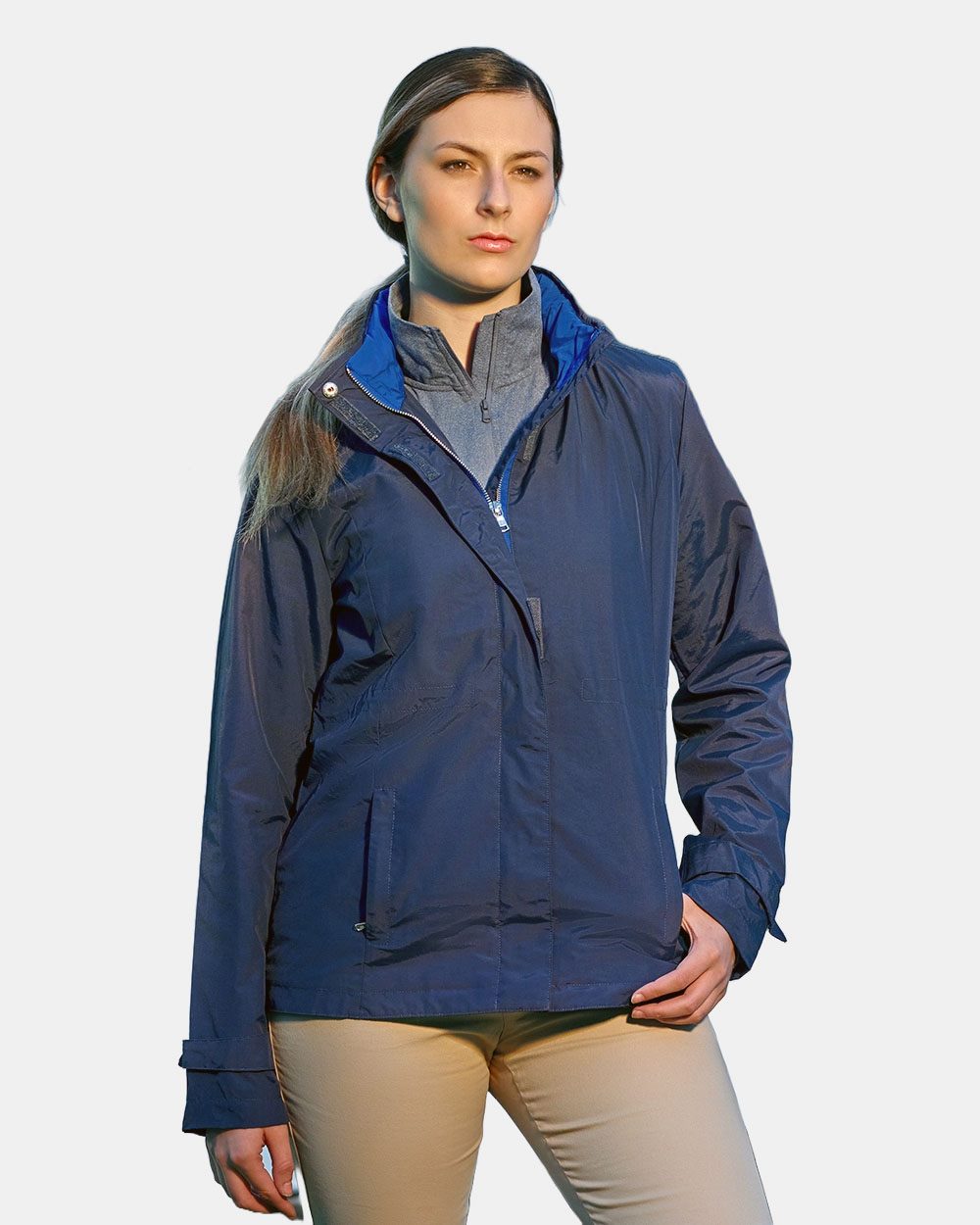 Women's Voyage Hooded Rain Jacket - N17183 3