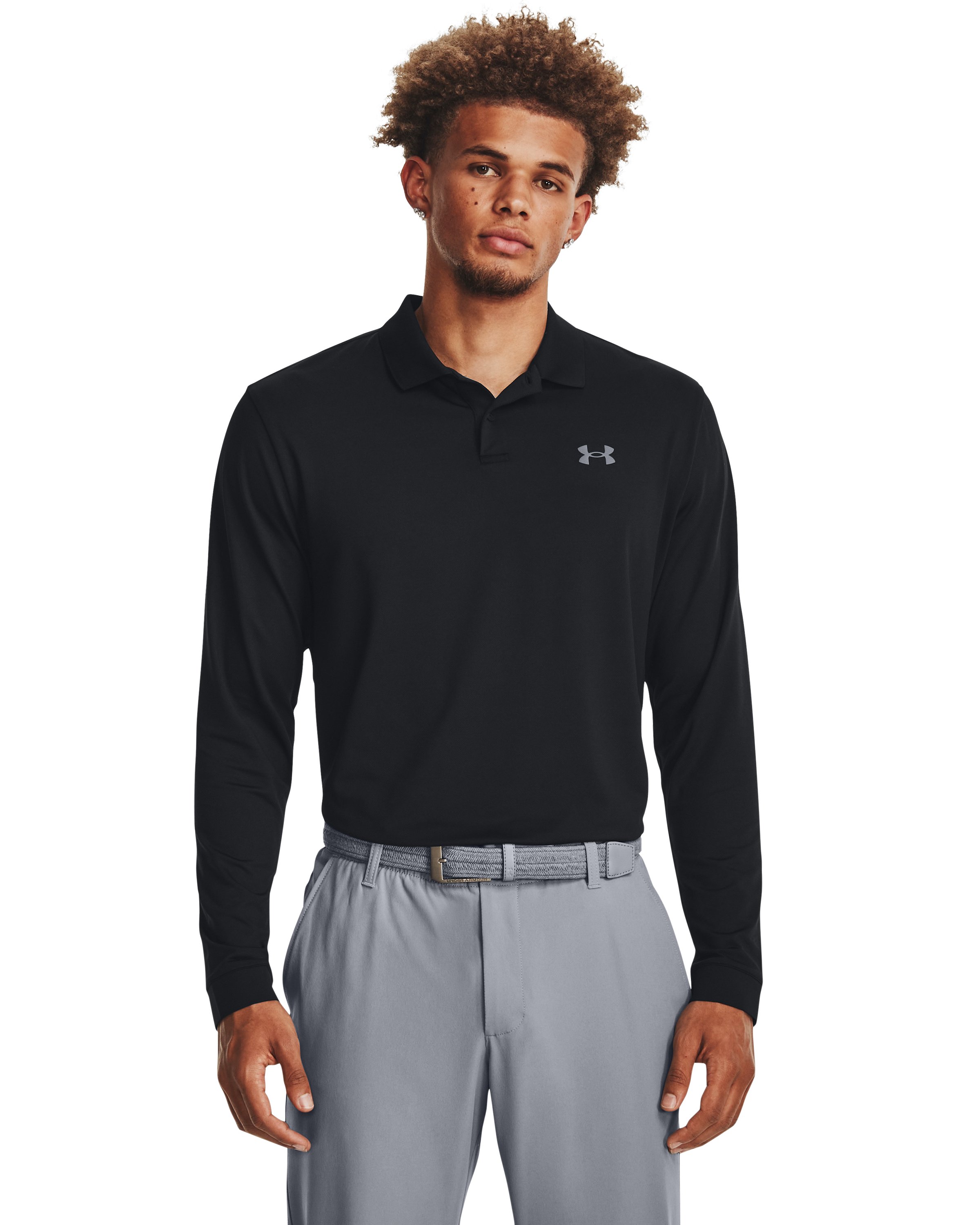 UA Matchplay Men's Long Sleeve Polo 3
