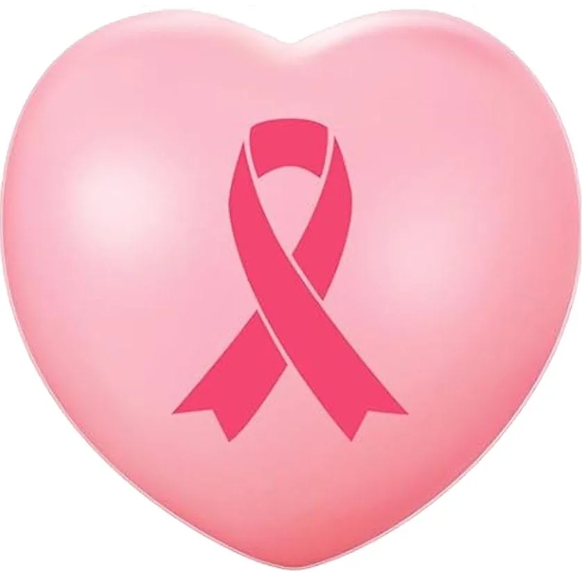 Breast Cancer Awareness Pink Ribbon Stress Ball 1