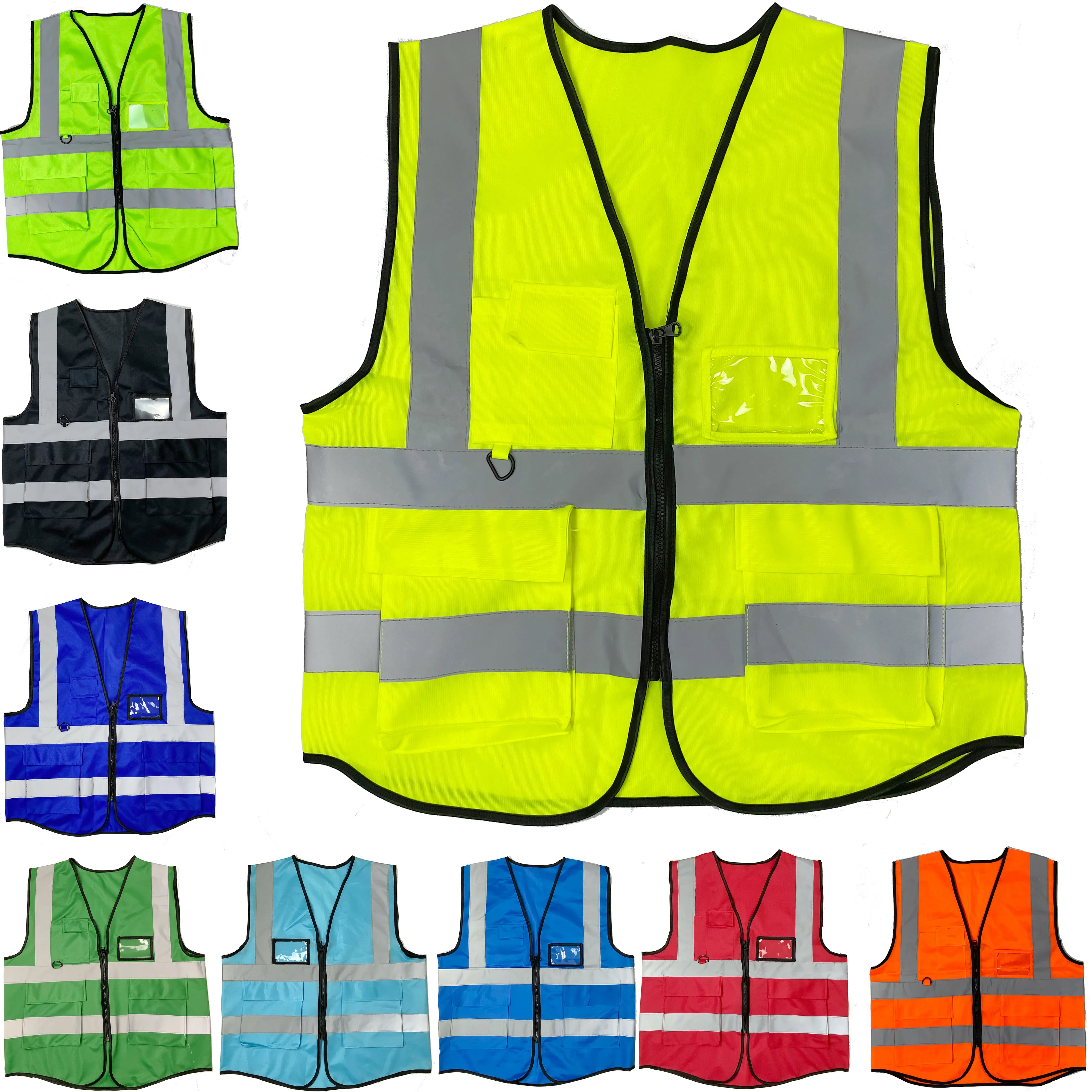 Mesh Breathable Reflective Adult Safety Vest 1