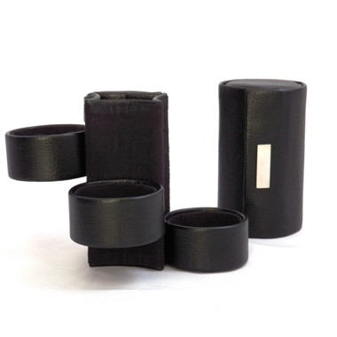 Roll-up Jewelry Box with 3-level 2