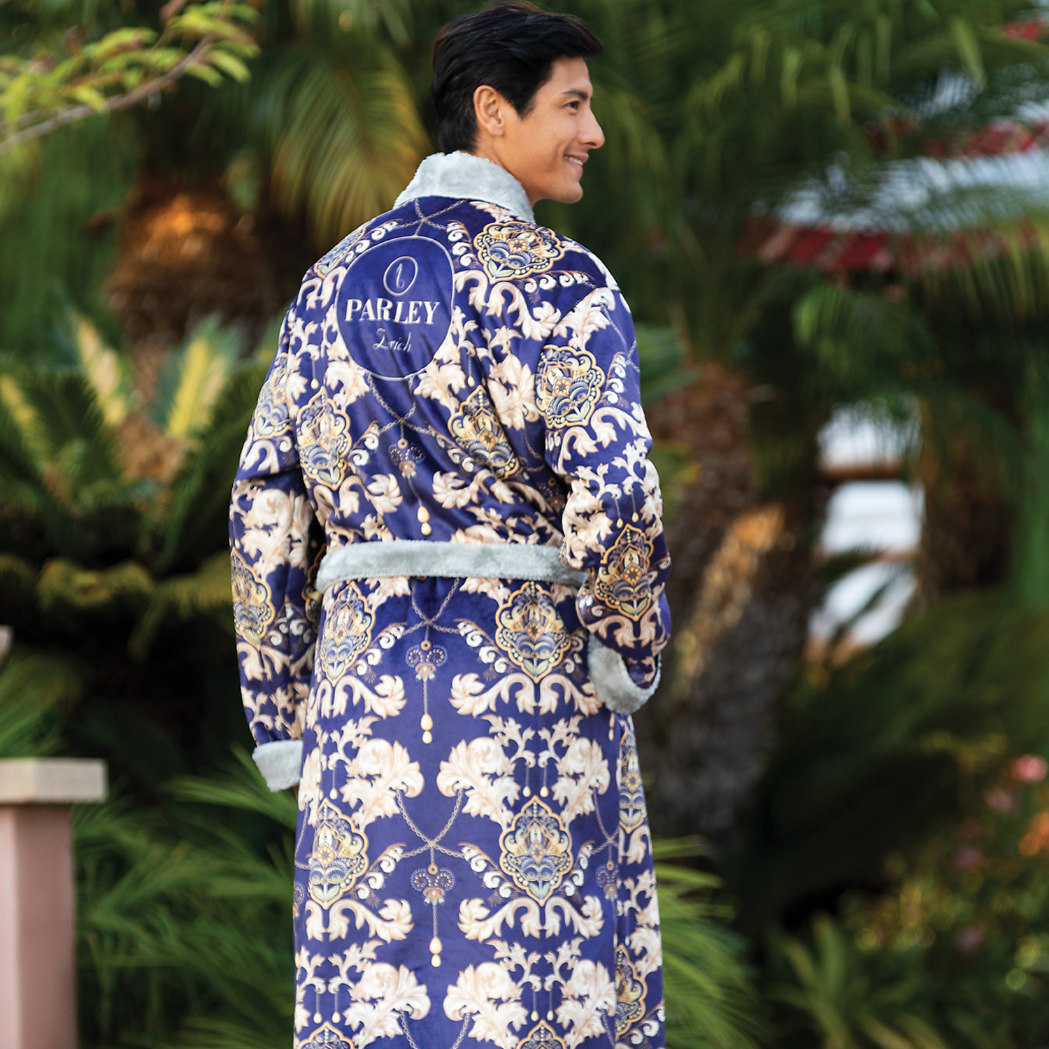 Sublimated Shawl Collar Robe LXL (Not Sewn) 3
