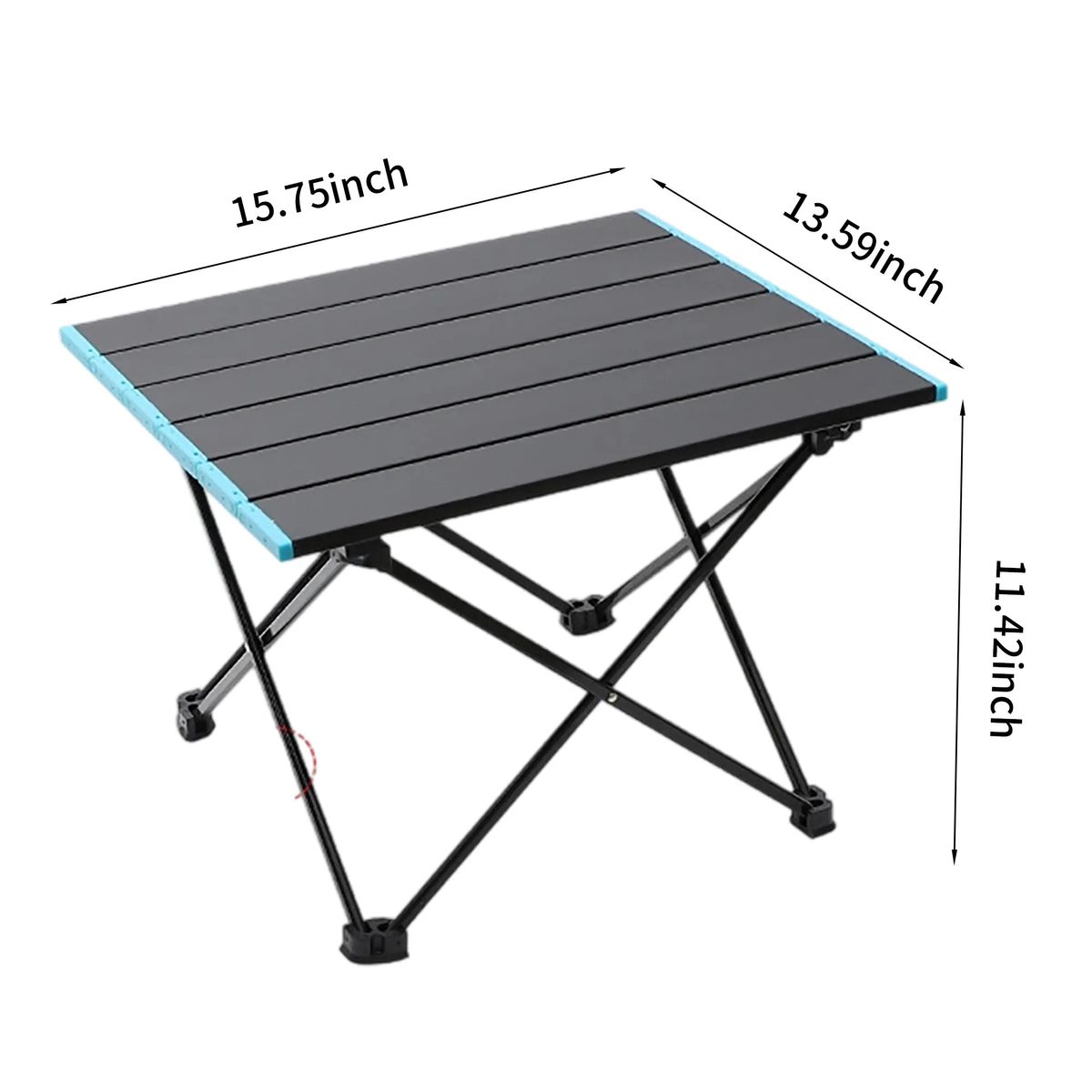 Adjustable Aluminum Camping Table for Travel and Outdoor Activities 7