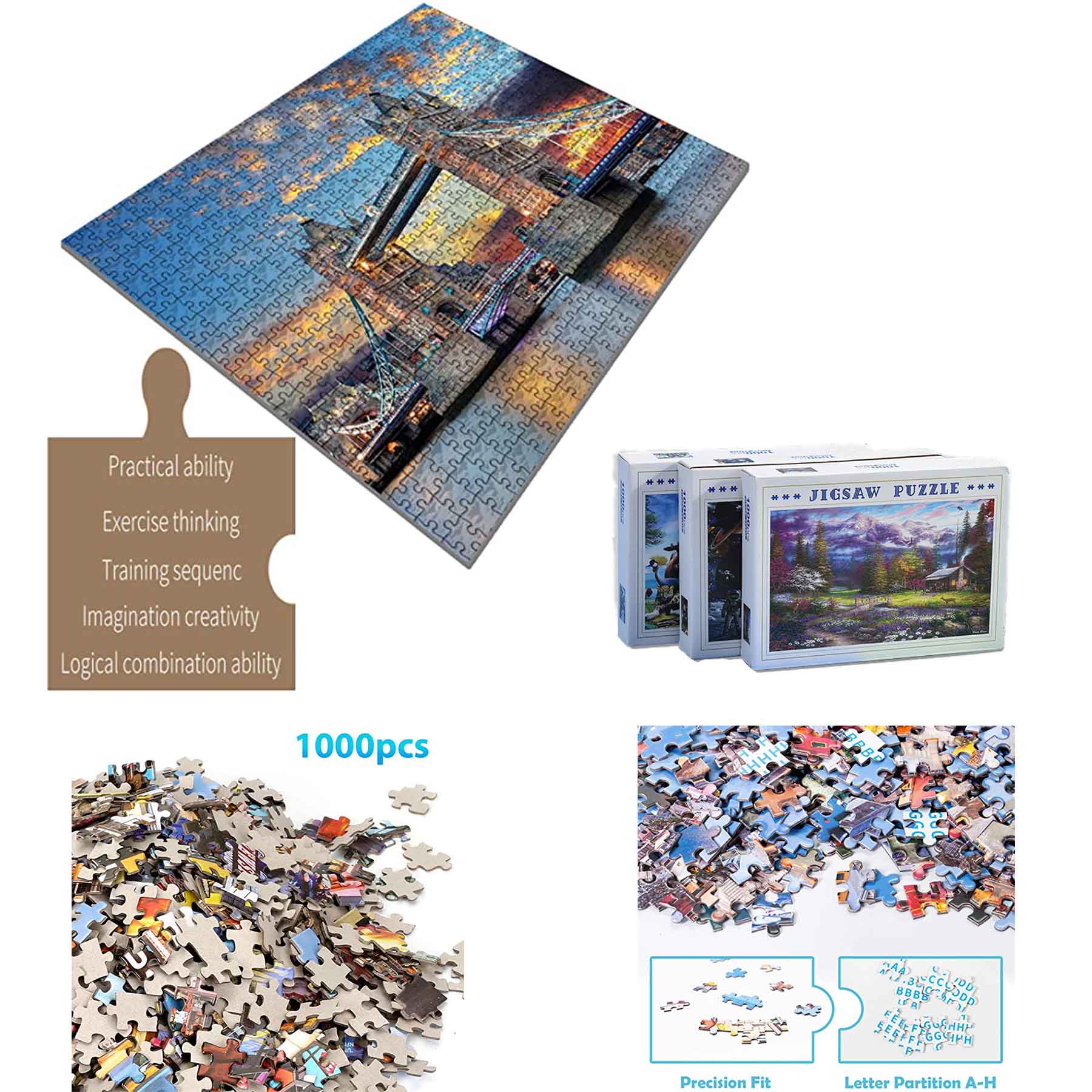 1000 Piece Jigsaw Puzzle 1