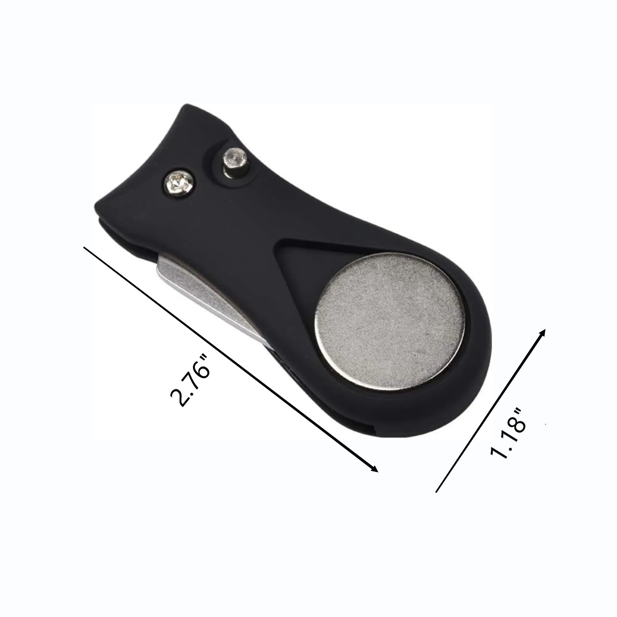 Foldable Golf Divot Tool With Magnetic Pop-up Button 4