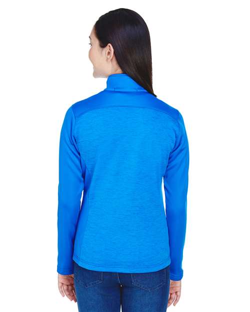 Women's Newbury Colorblock Mélange Fleece Full-Zip Jacket - DG796W 26