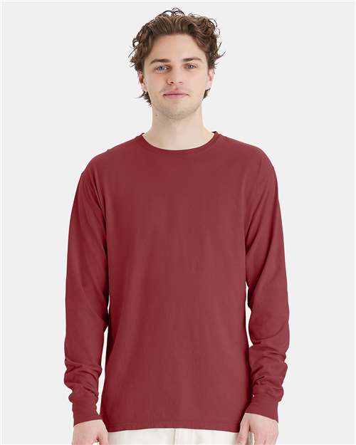Unisex Garment-Dyed Long Sleeve T-Shirt - GDH200 133