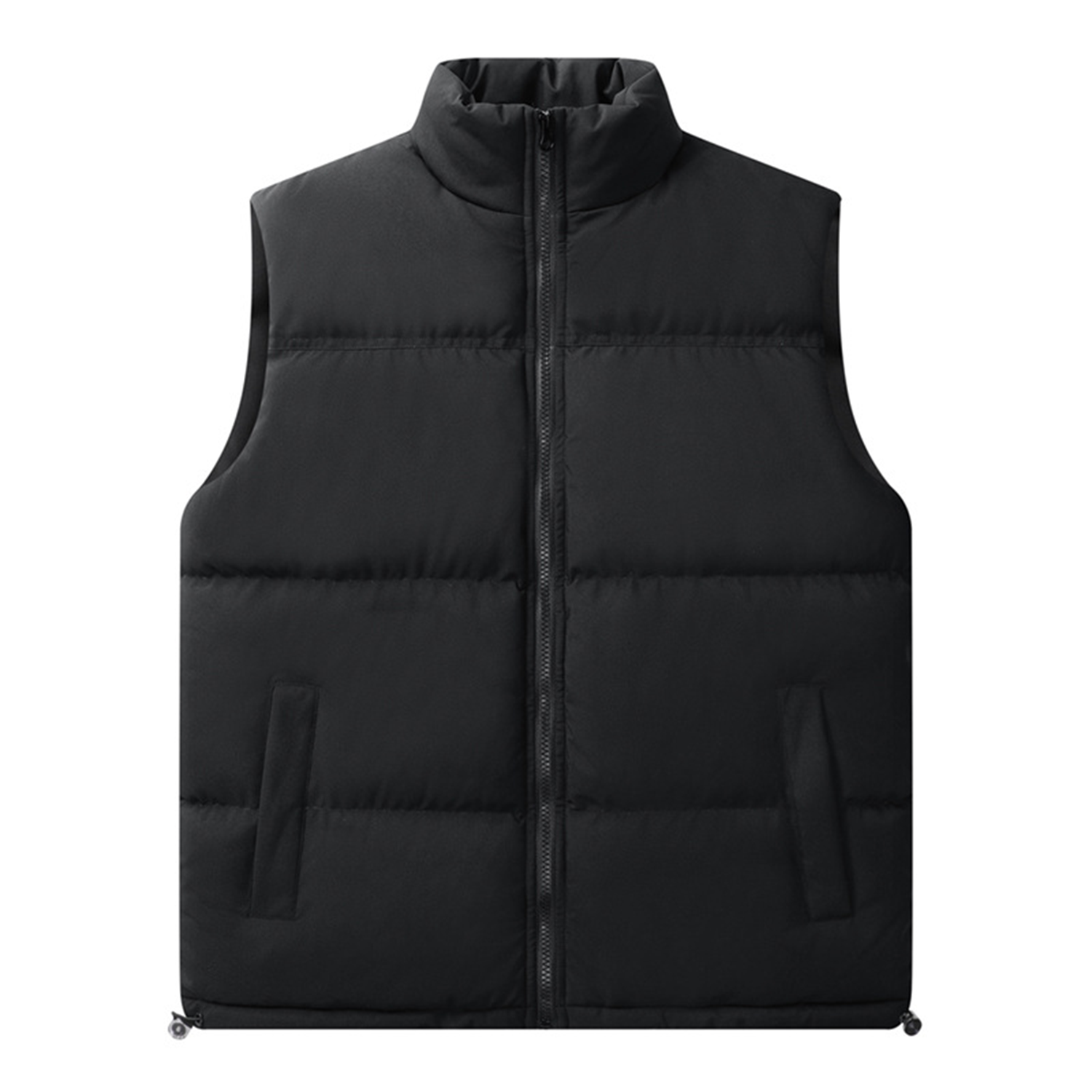Quilted Insulated Full Zip Winter Sleeveless Vest 4