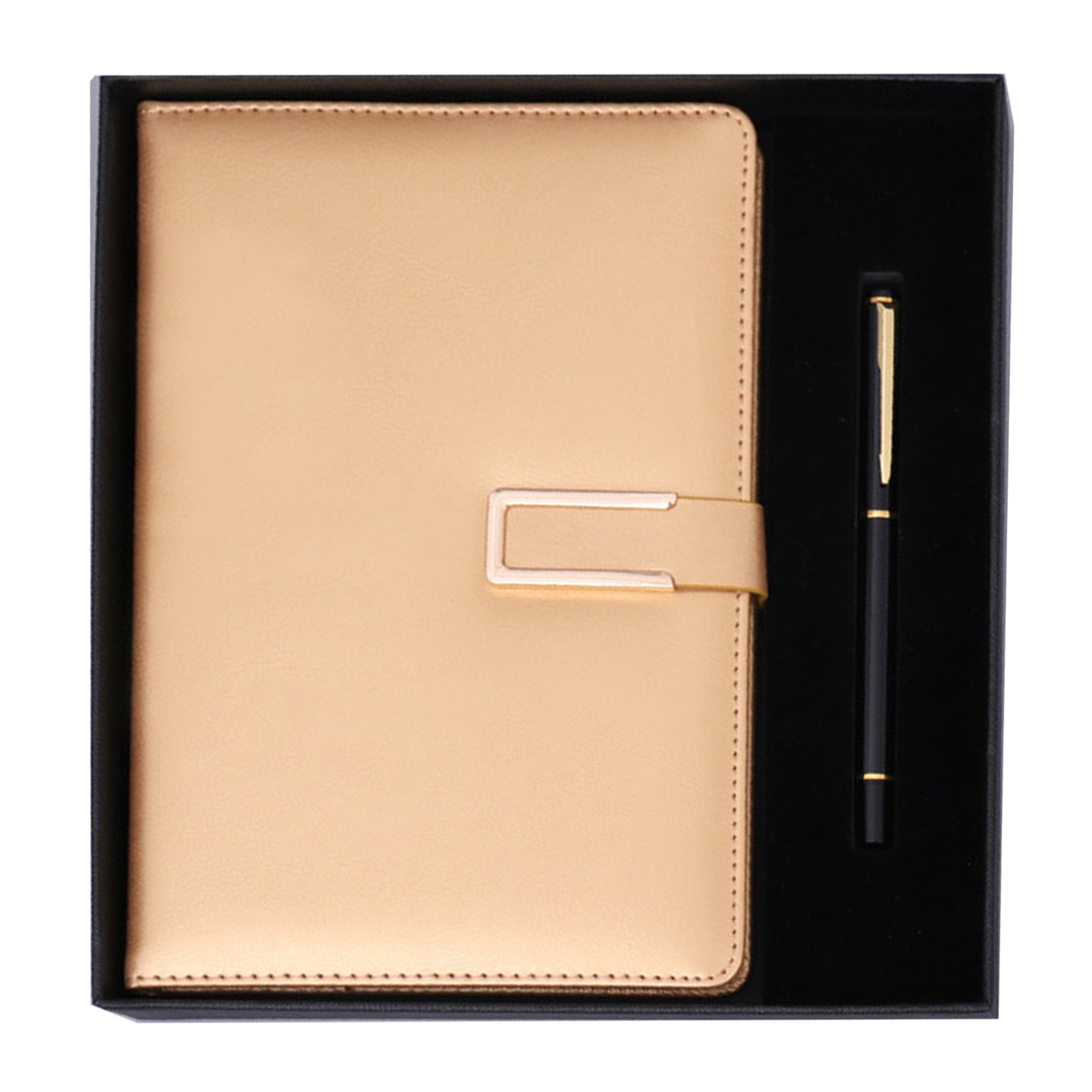 Pu A5 Notebook Set Gift Box 4
