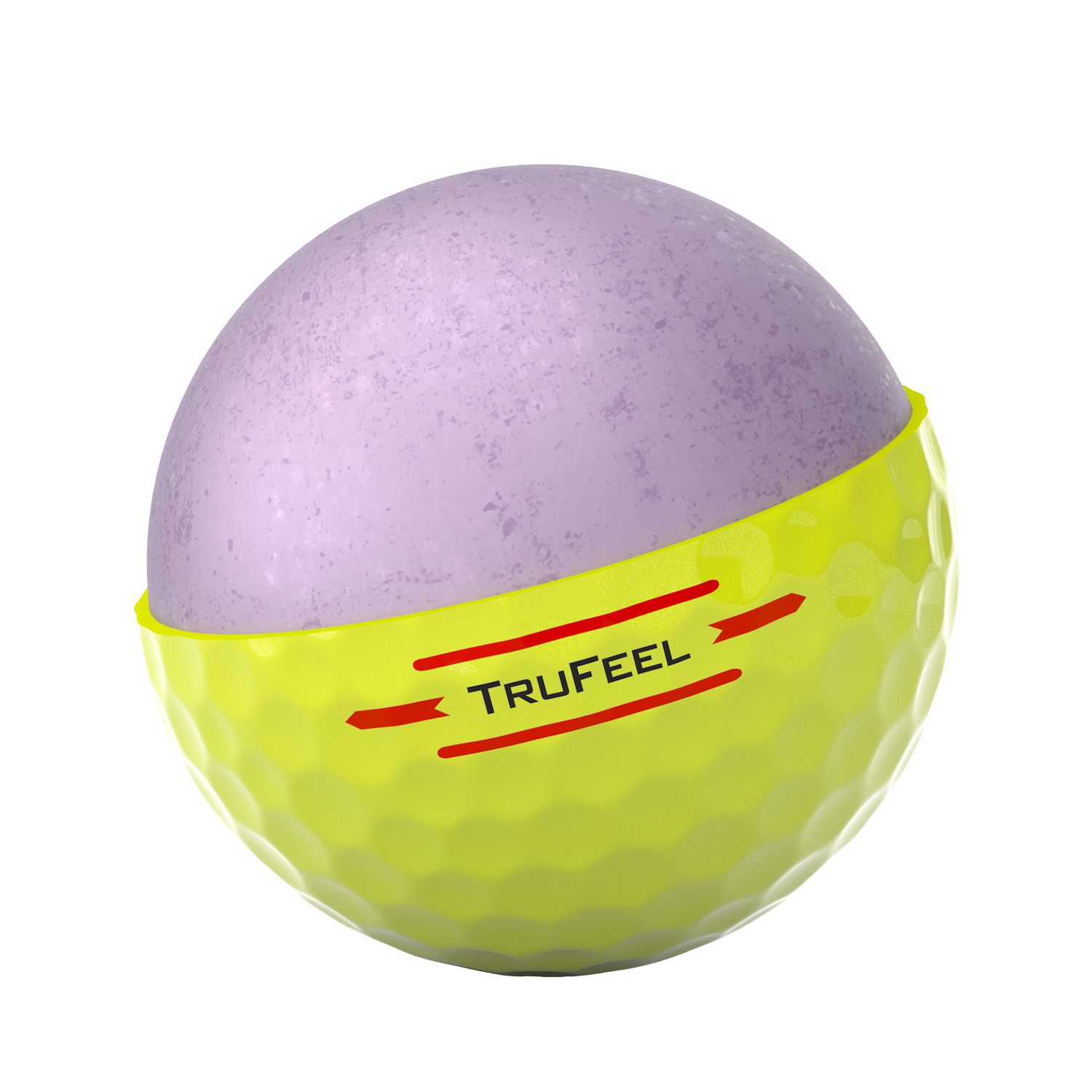 Titleist TruFeel Yellow Golf Balls 5