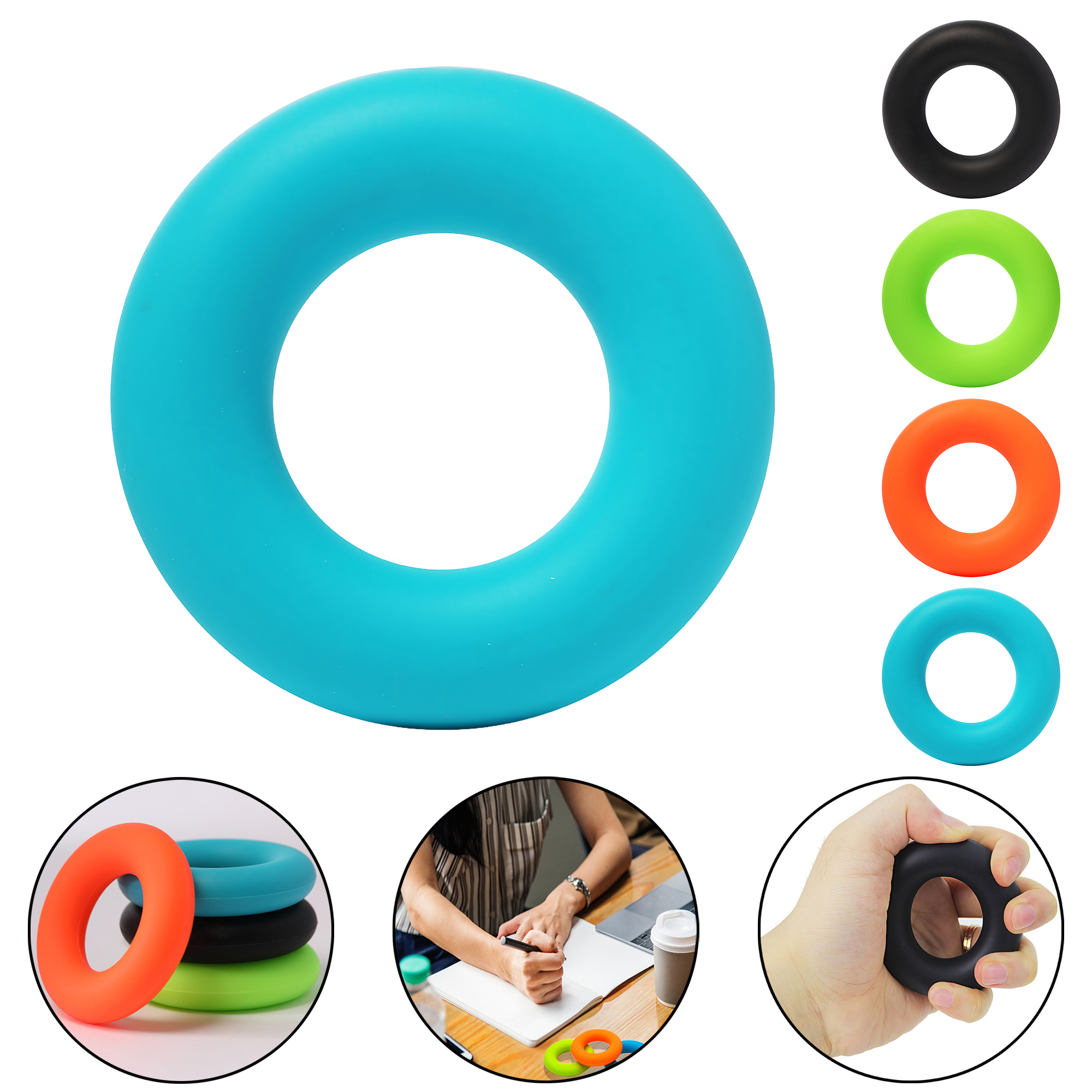 Silicone Smooth Grip Ring for Hand Exercise 3