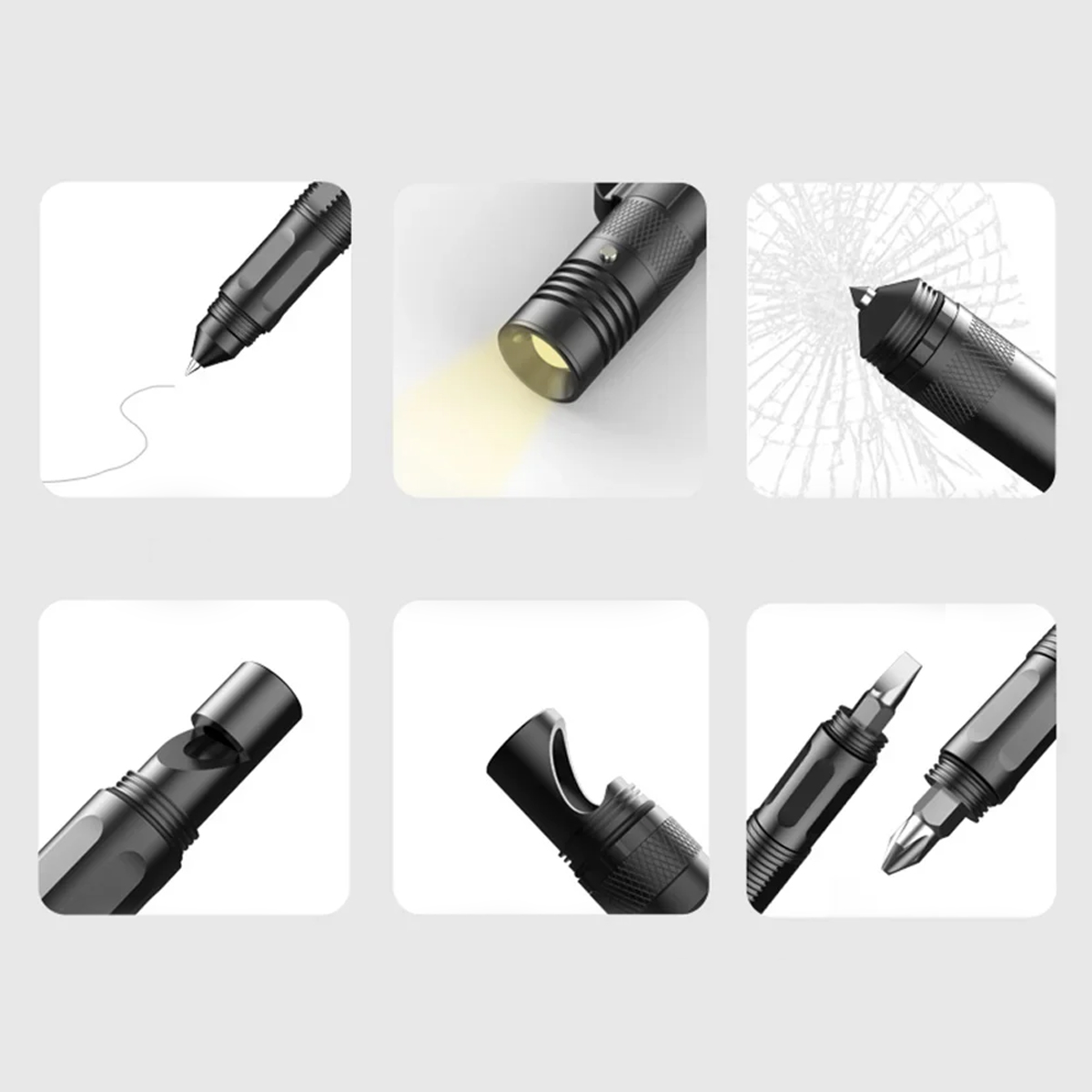 Tactical Pen with LED Flashlight 8