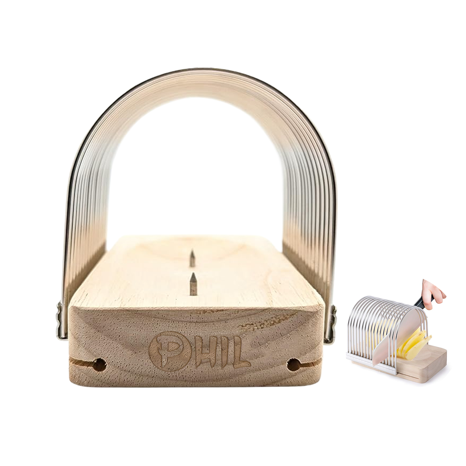 Detachable Stainless Steel Rust Proof WireCage Bread Slicer 2